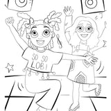 Coloring book Colorful Goodies