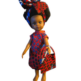 Naomi - afro Retro Red