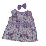 Speel, leer en groei met Patchwork jurkje lila van Colourful Goodies - Inclusiviteit in elk detail.