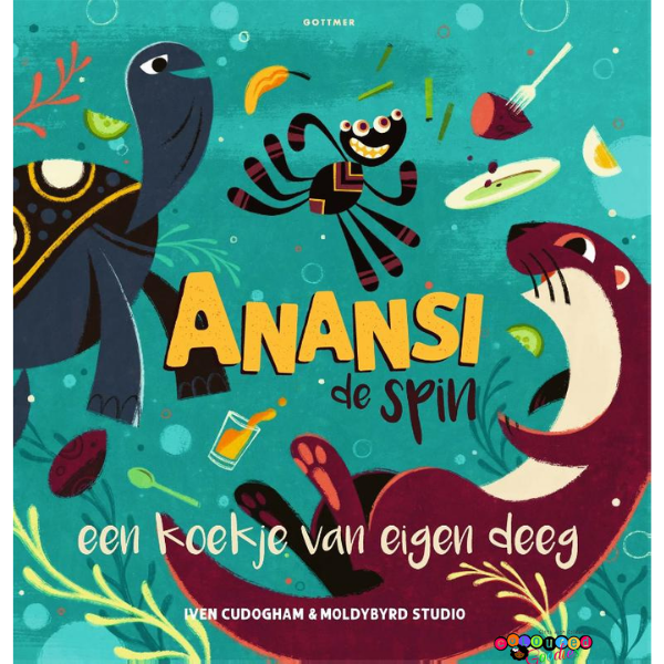 Speel, leer en groei met Anansi en koekje van eigen deeg van Colourful Goodies - Inclusiviteit in elk detail.
