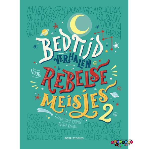 Speel, leer en groei met Bedtijd voor Rebelse meiden 2 van Colourful Goodies - Inclusiviteit in elk detail.
