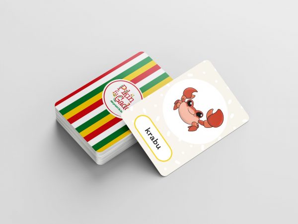 Speel, leer en groei met Speelkaarten woorden van Colourful Goodies - Inclusiviteit in elk detail.