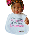 Speel, leer en groei met Slabbetje Ik wil geen van Colourful Goodies - Inclusiviteit in elk detail.