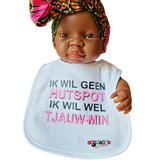 Speel, leer en groei met Slabbetje Ik wil geen van Colourful Goodies - Inclusiviteit in elk detail.