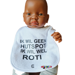 Speel, leer en groei met Slabbetje Ik wil geen van Colourful Goodies - Inclusiviteit in elk detail.
