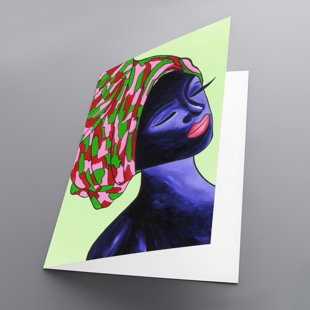 Speel, leer en groei met Wenskaart Thara van Colourful Goodies - Inclusiviteit in elk detail.