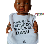 Speel, leer en groei met Slabbetje Ik wil geen van Colourful Goodies - Inclusiviteit in elk detail.
