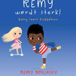 Speel, leer en groei met Remy wordt sterk van Colourful Goodies - Inclusiviteit in elk detail.