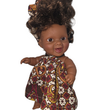 Sweety Curly - Batik bruin