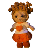 Zavaya Albinisme gehaakt