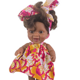 Sweety Curly Yellow pink