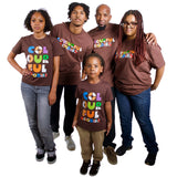 Colourful Goodies Made to be Seen T‑shirt Kids (Bruin)