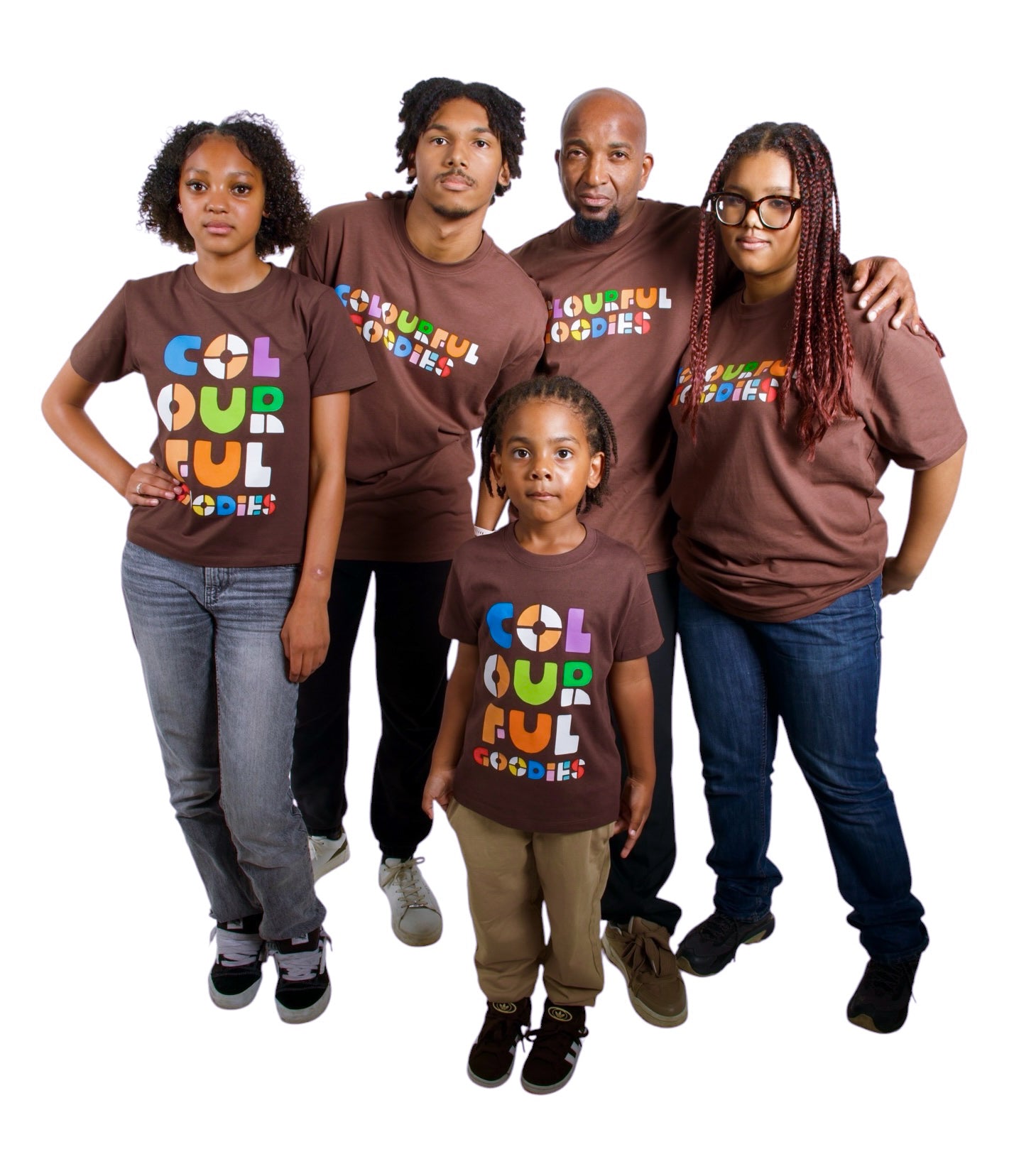 Colourful Goodies Made to be Seen T‑shirt Kids (Bruin)