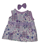 Speel, leer en groei met Patchwork jurkje lila van Colourful Goodies - Inclusiviteit in elk detail.