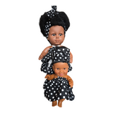 Francis en Jeanne Sophie - Afro Pokedots