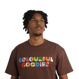 Colourful Goodies Made to be Seen T‑shirt Volwassenen (Bruin)