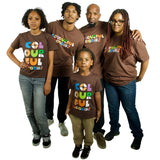Colourful Goodies T-shirt Kids (Bruin)