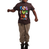 Colourful Goodies T-shirt Kids (Bruin)
