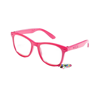 roze poppen bril