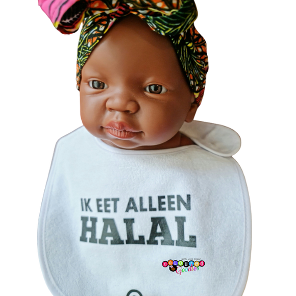 Slabbetje Ik eet alleen Halal
