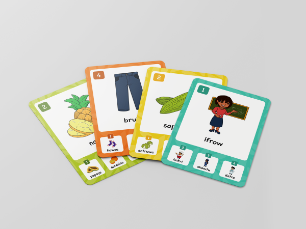 Speel, leer en groei met Speelkaarten - Surinaams Kwartet van Colourful Goodies - Inclusiviteit in elk detail.