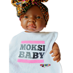 Speel, leer en groei met Moksi Baby roze van Colourful Goodies - Inclusiviteit in elk detail.