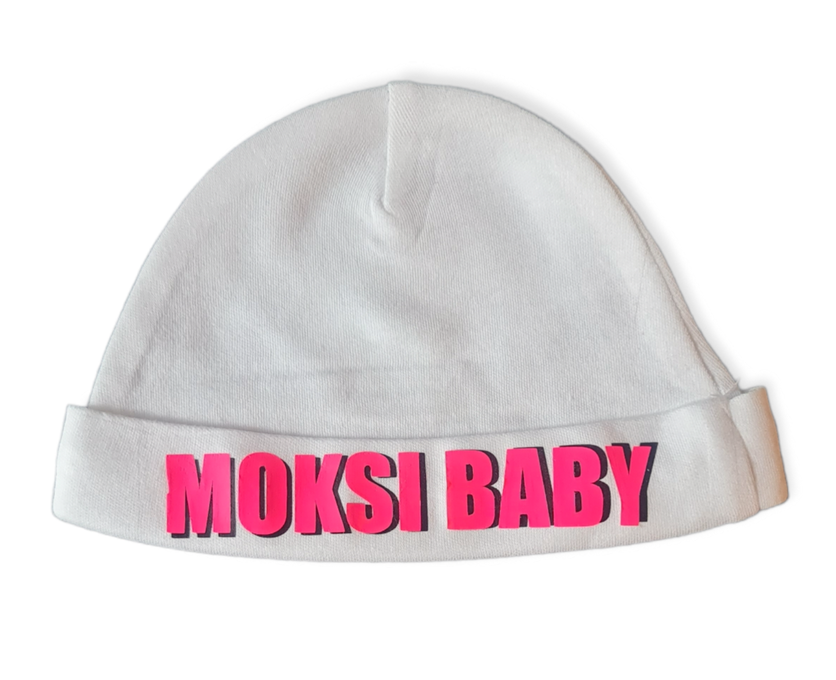 Speel, leer en groei met Moksi Baby Mutsje - Roze van Colourful Goodies - Inclusiviteit in elk detail.