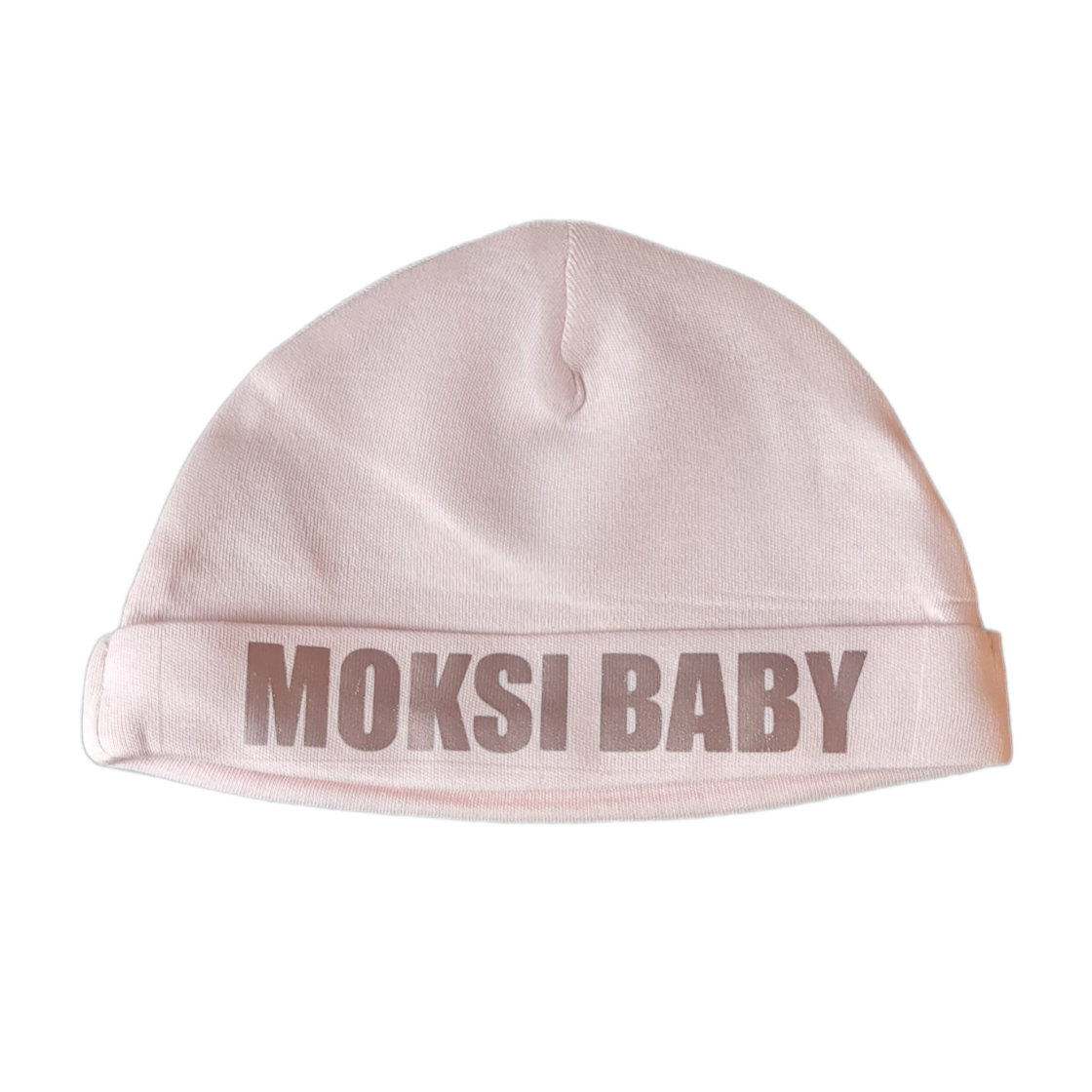 Speel, leer en groei met Moksi Baby Mutsje - Rosé van Colourful Goodies - Inclusiviteit in elk detail.