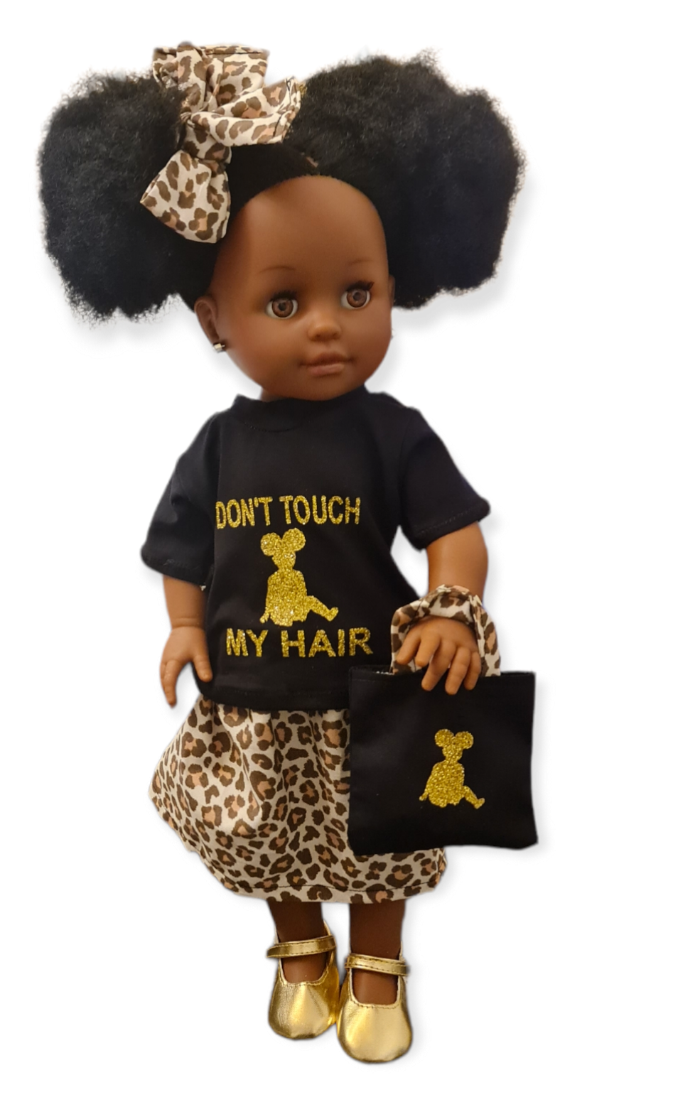Speel, leer en groei met Shuri Dont Touch My Hair Afro Puff van Colourful Goodies - Inclusiviteit in elk detail.