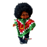 Speel, leer en groei met Suriname poncho van Colourful Goodies - Inclusiviteit in elk detail.