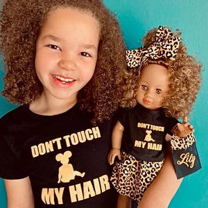 Don't touch my hair T-shirt kids