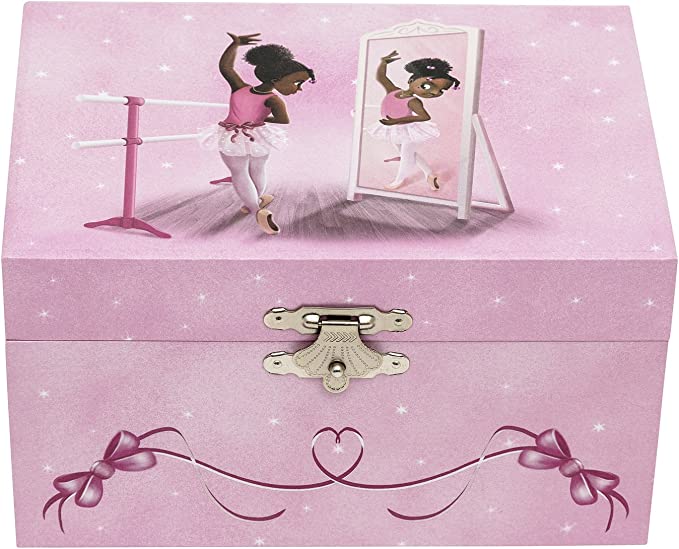Speel, leer en groei met Nia Ballerina sieradendoos van Colourful Goodies - Inclusiviteit in elk detail.
